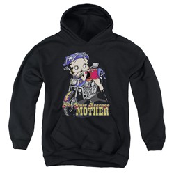 Betty Boop - Youth Not Your Average Mother Pullover Hoodie