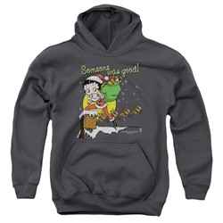 Betty Boop - Youth Chimney Pullover Hoodie