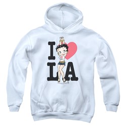 Betty Boop - Youth I Heart La Pullover Hoodie
