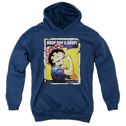 Betty Boop - Youth Power Pullover Hoodie