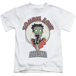 Betty Boop - Little Boys Breezy Zombie Love T-Shirt
