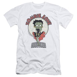 Betty Boop - Mens Breezy Zombie Love Slim Fit T-Shirt