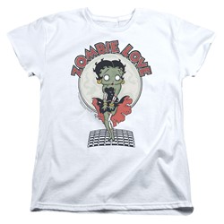 Betty Boop - Womens Breezy Zombie Love T-Shirt