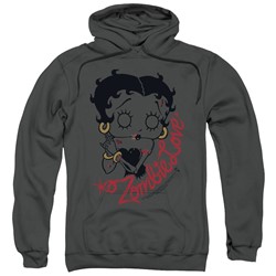 Betty Boop - Mens Classic Zombie Pullover Hoodie