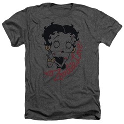 Betty Boop - Mens Classic Zombie Heather T-Shirt