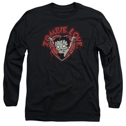 Betty Boop - Mens Heart You Forever Long Sleeve T-Shirt