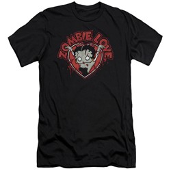 Betty Boop - Mens Heart You Forever Slim Fit T-Shirt