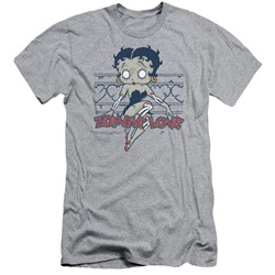 Betty Boop - Mens Zombie Pinup Slim Fit T-Shirt