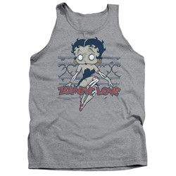 Betty Boop - Mens Zombie Pinup Tank Top