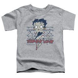 Betty Boop - Toddlers Zombie Pinup T-Shirt