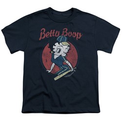 Betty Boop - Big Boys Team Boop T-Shirt