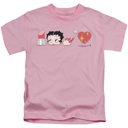 Betty Boop - Little Boys Symbols T-Shirt