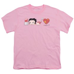 Betty Boop - Big Boys Symbols T-Shirt