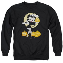 Betty Boop - Mens Vamp Pumkins Sweater