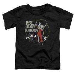 Betty Boop - Toddlers Drop Dead Gorgeous T-Shirt