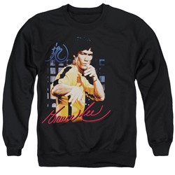 Bruce Lee - Mens Yellow Jumpsuit Sweater