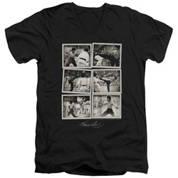 Bruce Lee - Mens Snap Shots V-Neck T-Shirt