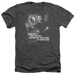 Bruce Lee - Mens No Way As A Way Heather T-Shirt