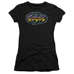 Batman - Womens Hot Rod Shield T-Shirt