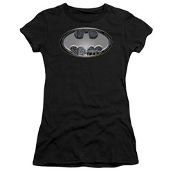 Batman - Womens Steel Wall Shield T-Shirt