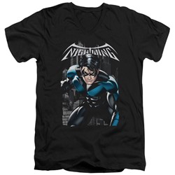 Batman - Mens A Legacy V-Neck T-Shirt