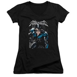 Batman - Womens A Legacy V-Neck T-Shirt