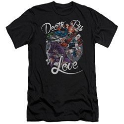 Batman - Mens Death By Love Slim Fit T-Shirt