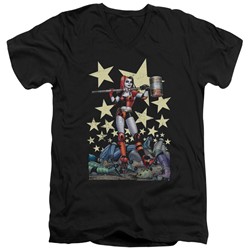 Batman - Mens Hammer Time V-Neck T-Shirt