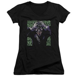 Batman - Womens Insanity V-Neck T-Shirt