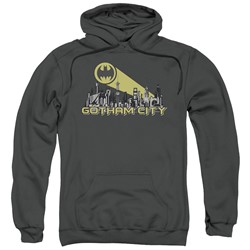 Batman - Mens Gotham Skyline Pullover Hoodie