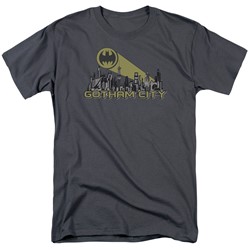Batman - Mens Gotham Skyline T-Shirt