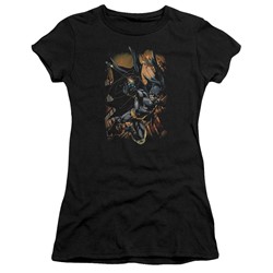 Batman - Womens Grapple Fire T-Shirt