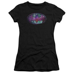 Batman - Womens Galaxies Signal T-Shirt