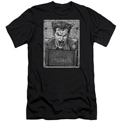 Batman - Mens Joker Inmate Slim Fit T-Shirt