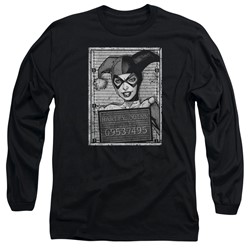 Batman - Mens Harley Inmate Long Sleeve T-Shirt