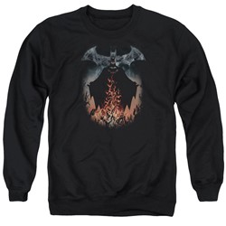 Batman - Mens Smoke & Fire Sweater