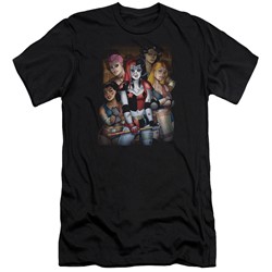 Batman - Mens Bad Girls Slim Fit T-Shirt