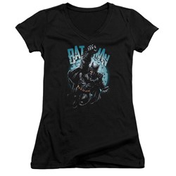 Batman - Womens Moon Knight V-Neck T-Shirt