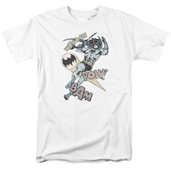 Batman - Mens Halftone Swing T-Shirt