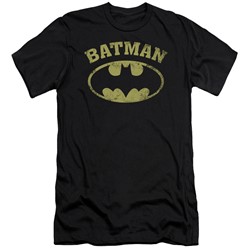 Batman - Mens Over Symbol Slim Fit T-Shirt