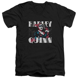 Batman - Mens Harley Bold V-Neck T-Shirt