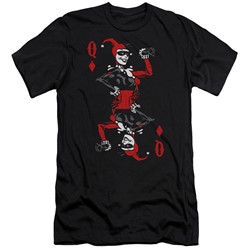Batman - Mens Quinn Of Diamonds Slim Fit T-Shirt
