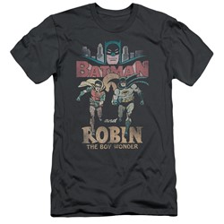 Batman Classic Tv - Mens Classic Duo Slim Fit T-Shirt