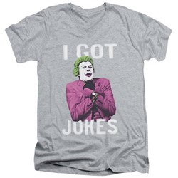 Batman Classic Tv - Mens Got Jokes V-Neck T-Shirt