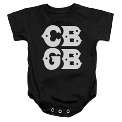 Cbgb - Toddler Stacked Logo Onesie