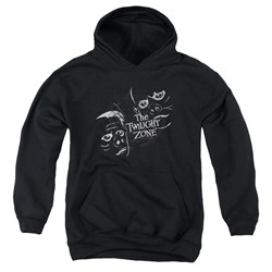 Twilight Zone - Youth Strange Faces Pullover Hoodie