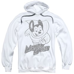 Mighty Mouse - Mens Mighty Sketch Pullover Hoodie