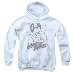 Mighty Mouse - Youth Mighty Sketch Pullover Hoodie
