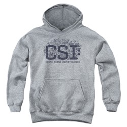 Csi - Youth Distressed Logo Pullover Hoodie