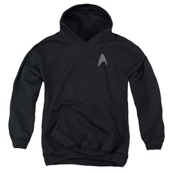 Star Trek - Youth Darkness Command Logo Pullover Hoodie
